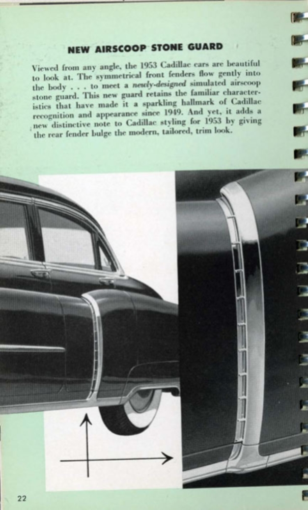 1953 Cadillac Salesmans Data Book Page 30